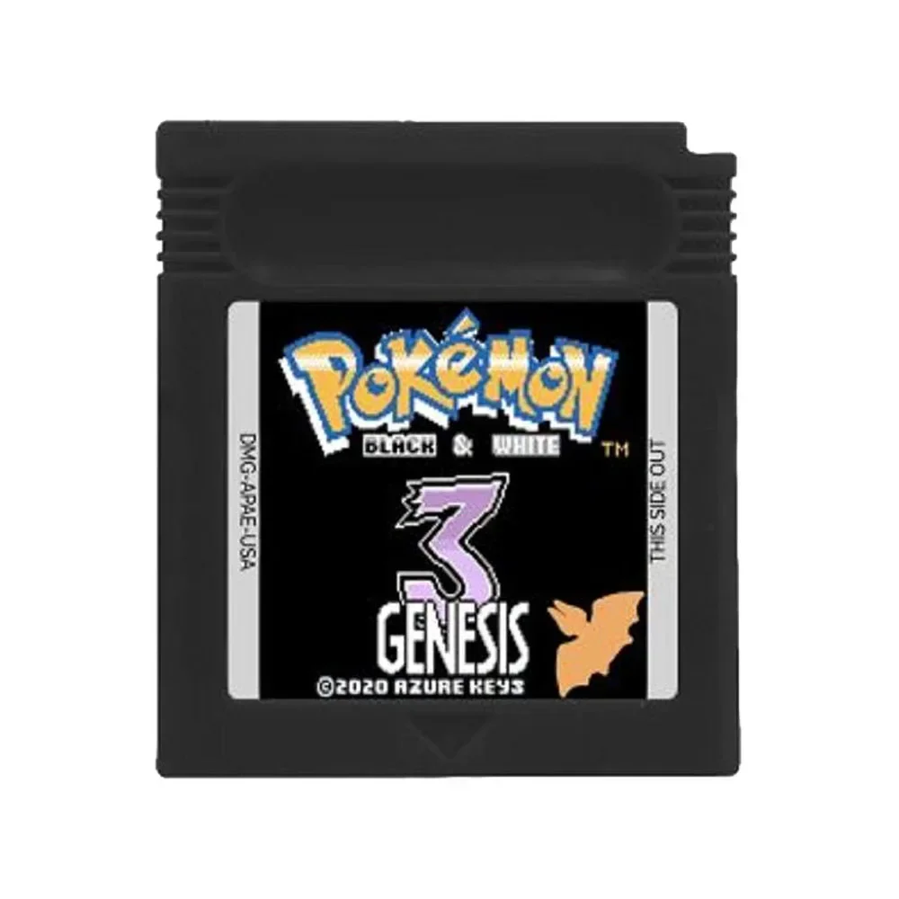 Karta Pokemon GBC 16-bitowa karta do gier wideo Karta konsoli do Gameboy Kolorowa gra klasyczna Zbieraj kolorową angielską wersję