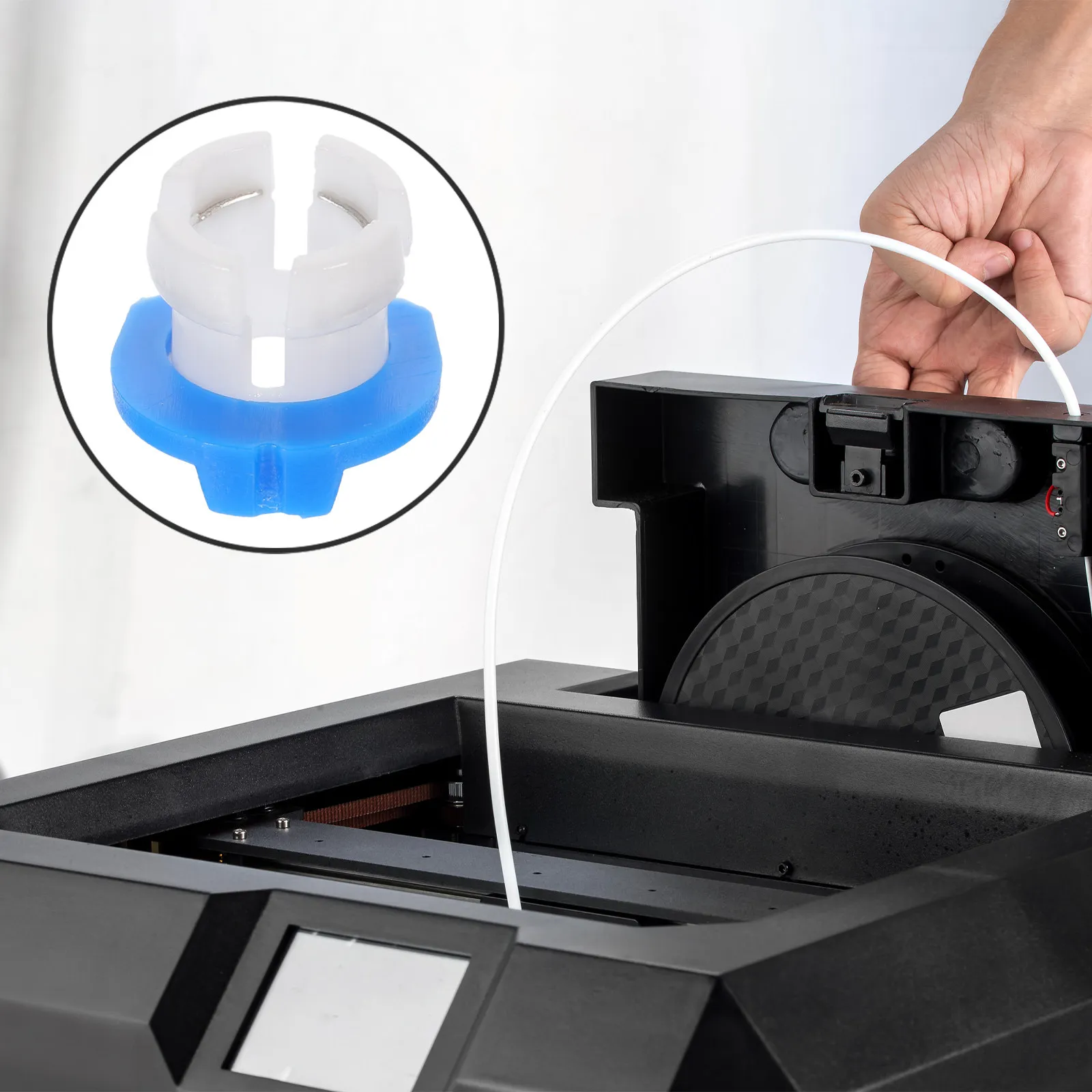 

Набор из 3-х прочных пластиковых зажимов для трубок 3D-принтера, для крепления хотэнда, надежная фиксация, стабильное крепление для 3D-принтеров