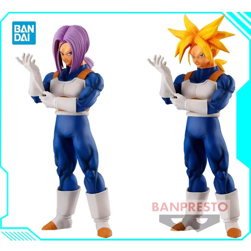 

Bandai Original Banpresto Dragon Ball Solid Edge Works vol.2 Trunks PVC Anime Action Figures Collection Model Toys