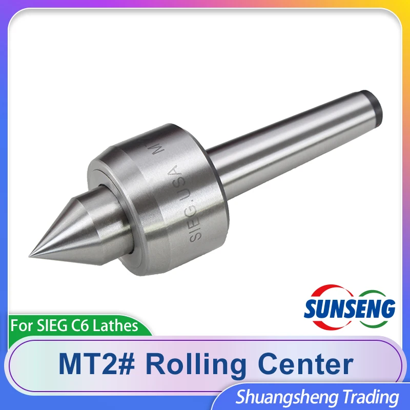 

MT2 # Rolling Center/Active top/Active thimble/SIEG S/N:10024 C6/SC6/C4/SC4/C6B/C8/SC8/SM4/M6/SM6/M8/SM8 Live center