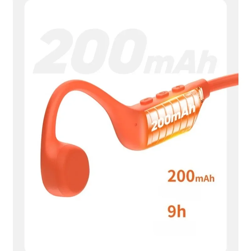 X1 bone conduction bluetooth headset long battery life outdoor running open non-in-ear sports headset view 5