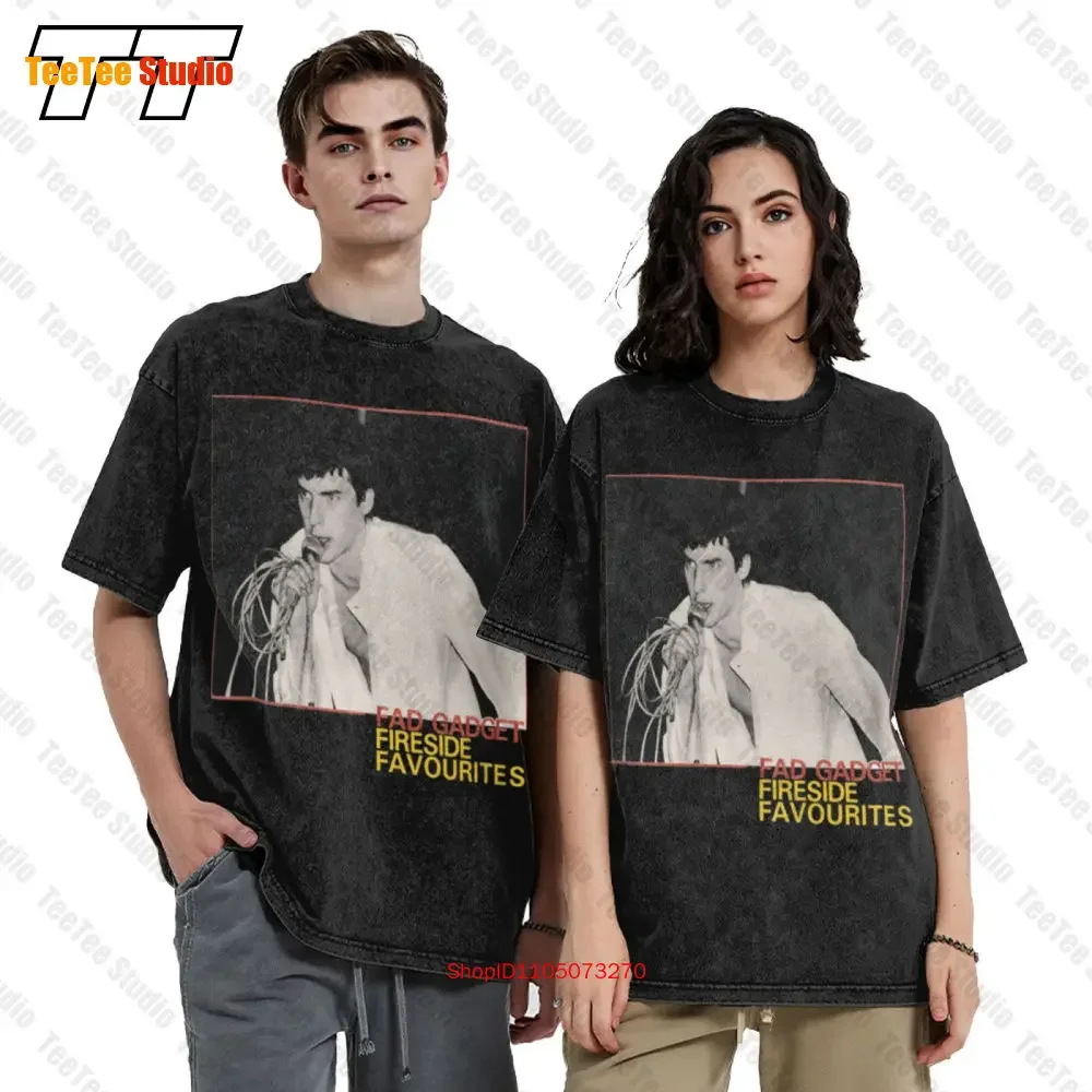 Fad Gadget Fireside Favourites Fad Gadget Frank Tovey Vintage Oversized T-Shirt 9PIQ