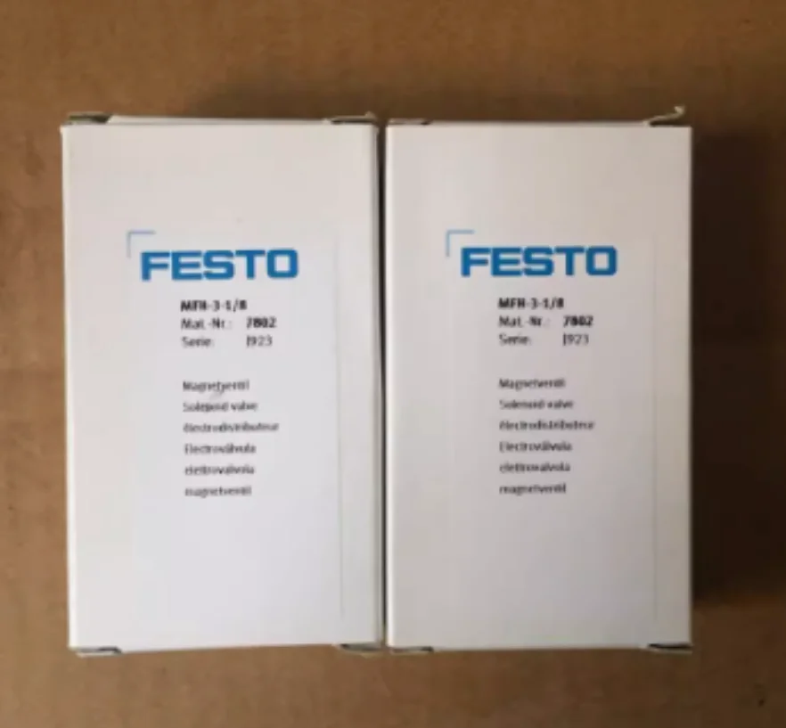 

New original FESTO Solenoid valve MFH-3-1/8 7802