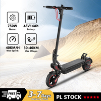 E-Scooter 750W Motor 48V14Ah Battery APP Connection Program Electric Scooters Adults 9.3 inch Off-road Fold Scooters Electric