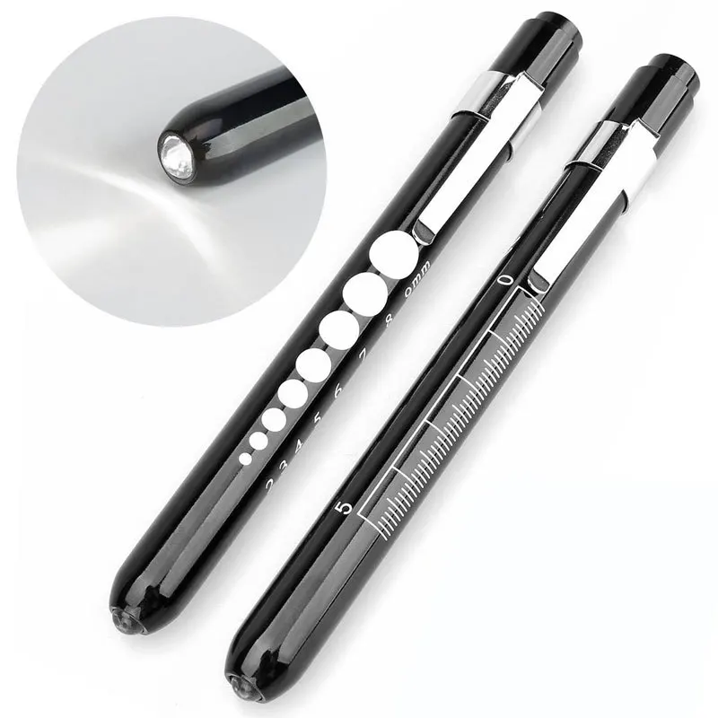 Portable Mini LED Pen Light 1 Piece Pocket Sized Flashlight Medical Torch For Nurses Doctors Night Reading Inspection