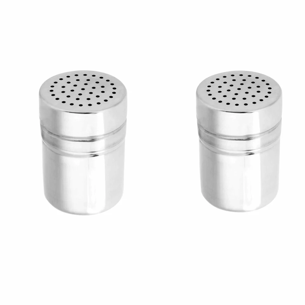 2PCS Stainless Steel Cake Mold Perforated Lid Rotating French Pastry Baking Mold Easy Access Compact Chocolate Dessert Mold