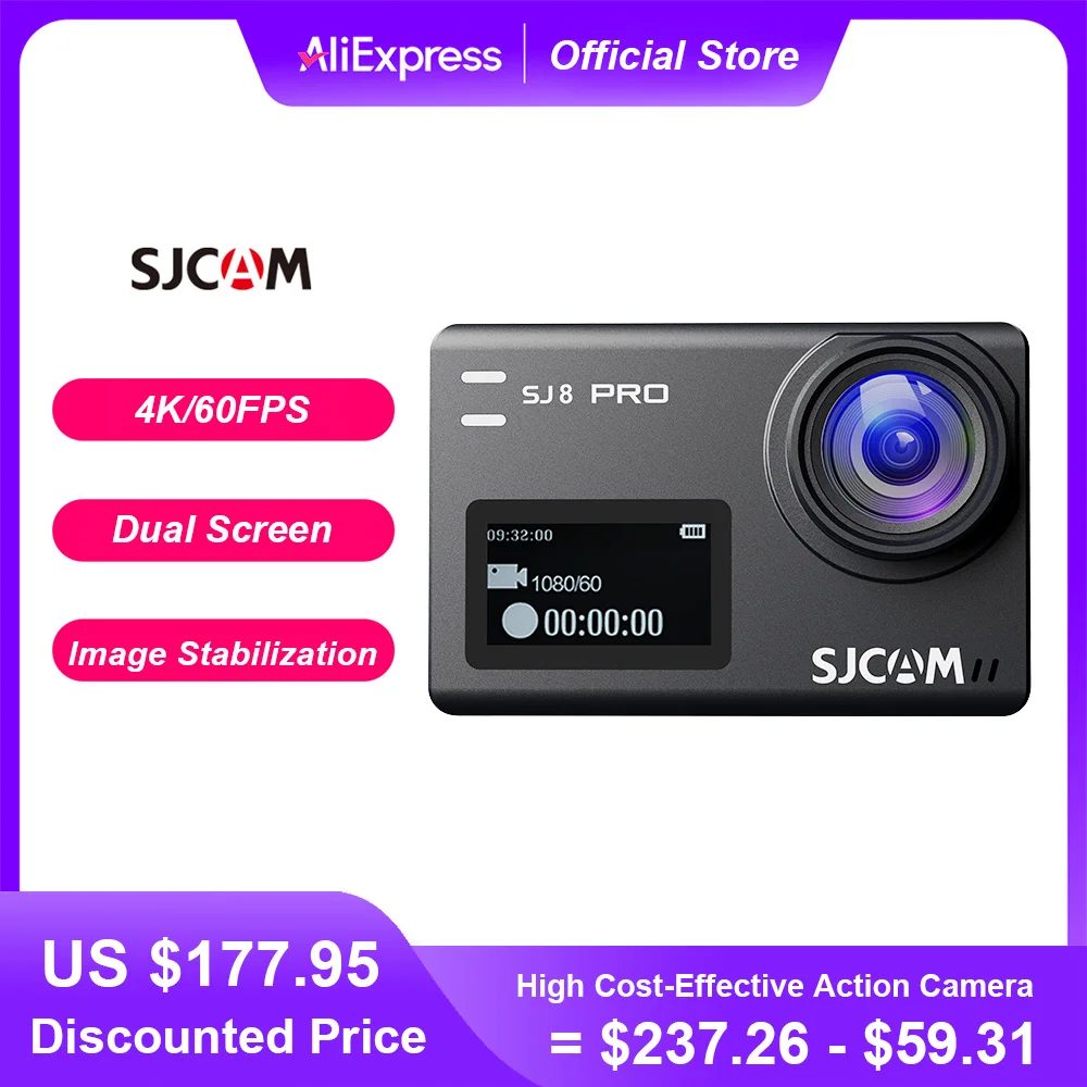 SJCAM SJ8 Pro Action Camera

