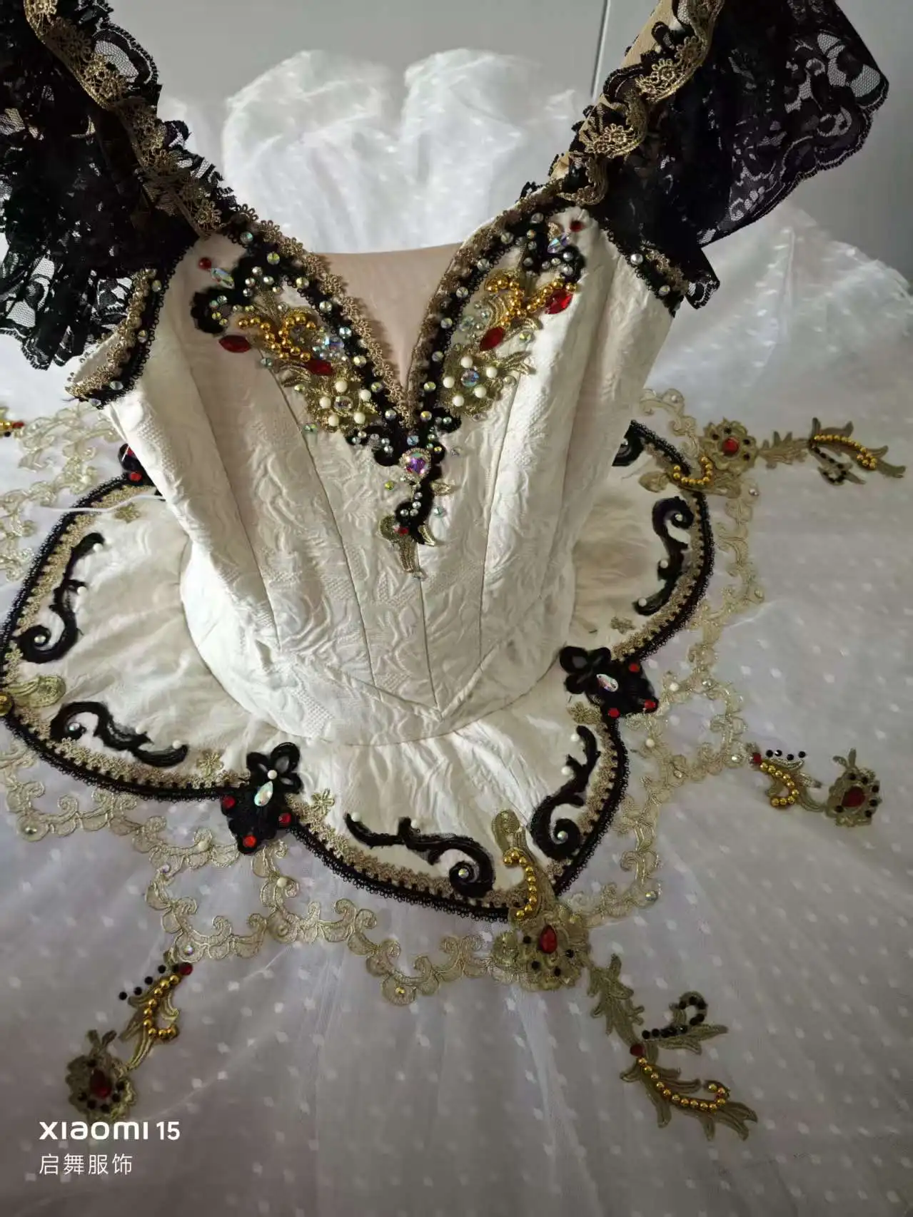 تنورة باليه جديدة أزياء توتو فطيرة كلاسيكية احترافية #6