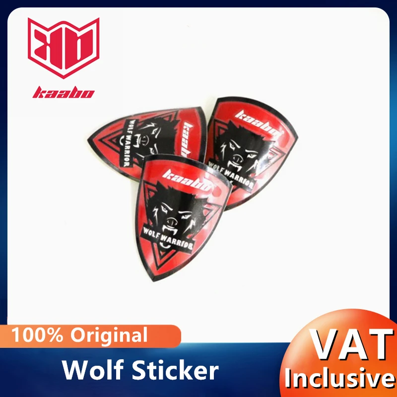 Original Logo Sticker Badge For Kaabo Wolf Warrior 11 Wolf King Smart Electric Scooter Brand Kiscscooter Stickers Accessories