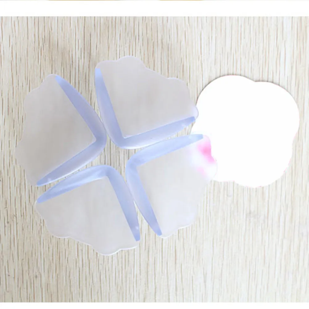 4 pçs capa de canto de mesa à prova de bebê guarda de segurança almofada de pvc para bordas de móveis protetor anti risco