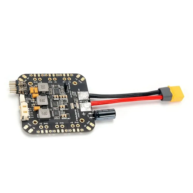 O módulo de potência PM03D utiliza monitor de potência IIC com conector XT30 para peças de drone RC FPV