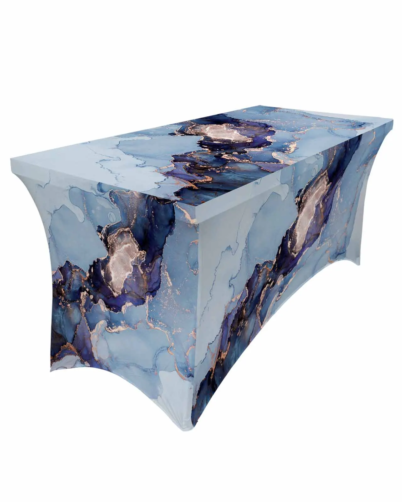 

Marble Texture Ink Table Skirt Wedding Decoration Home Birthday Party Table Skirt Dessert Table Cover Home Decor