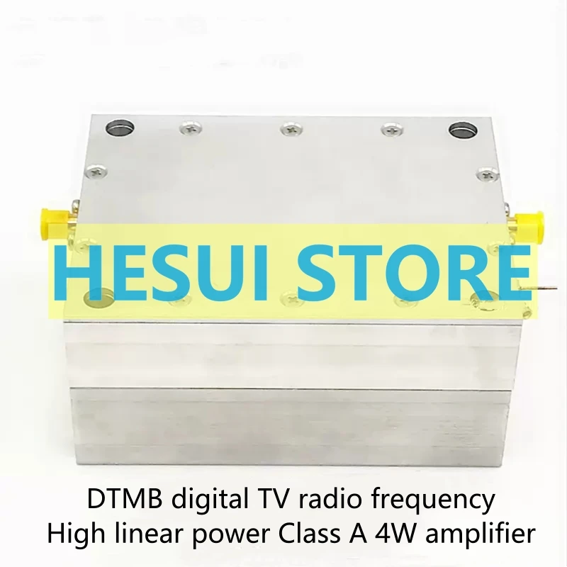 

Digital TV DTMB Module Microwave RF Power Amplifier Module High linear Class A 4W 45MHz-1100MHz Module Board