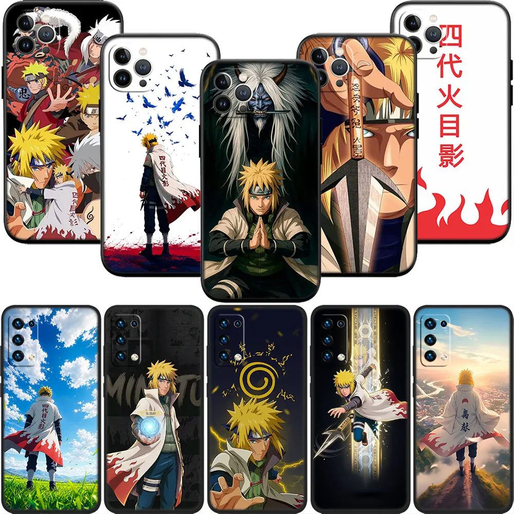 HK42 Naruto Minato Namikaze Case for Samsung M06 M15 M16 M35 M55 M56 A36 A42 A50 A50S A51 A52 A32 A33 A05 A05S A06 A16 A20
