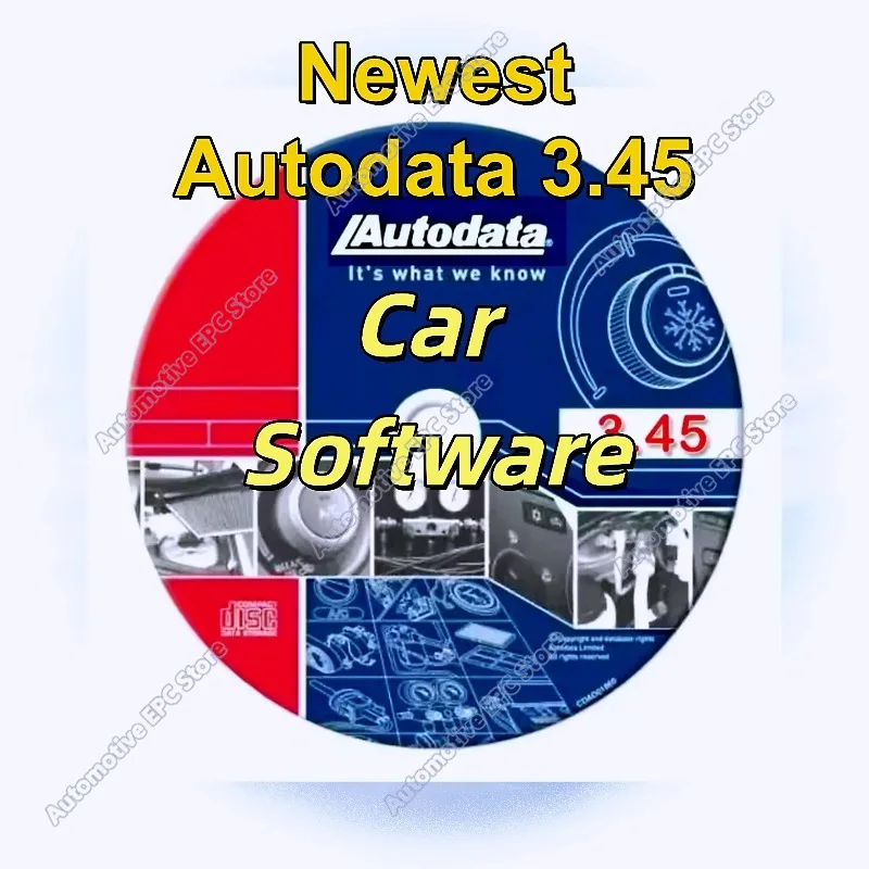 2026 hot selling newest  Auto Data 3.45 AutoData Car Software with Free Install Video to Help Autodata 3.45 car software