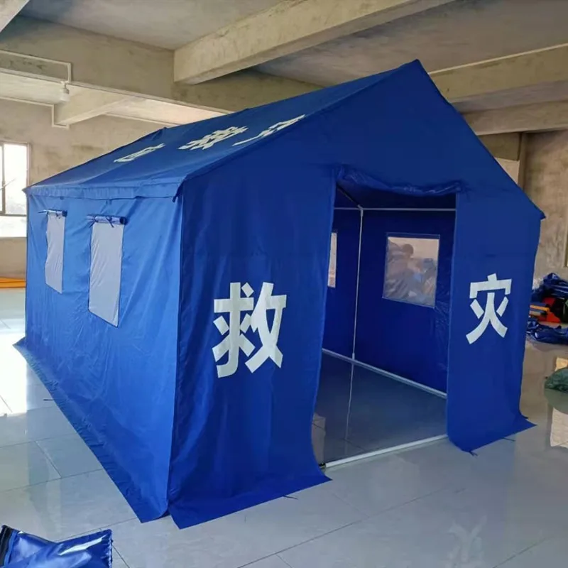 Outdoor civil affairs disaster relief and epidemic prevention tents, medical rescue, emergency isolation, and civil households