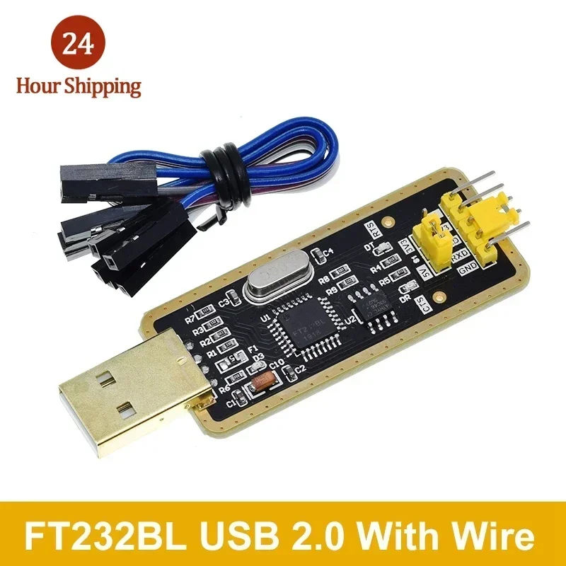 FT232BL FT232RL Basic Breakout Board FTDI FT232 USB TO TTL 5V 3.3V Debugger Download Cable To Serial Adapter Module For Arduino