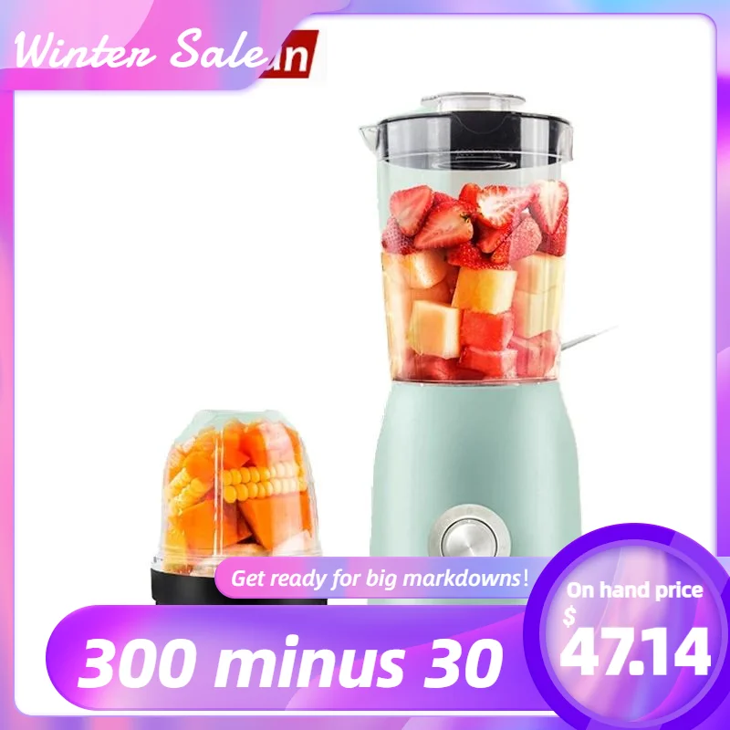 1500ML 2-In-1 Juicer Mixer High-Power Wall Breaking Machine Electric Smoothie Machine Suitable For Restaurants And Household Use