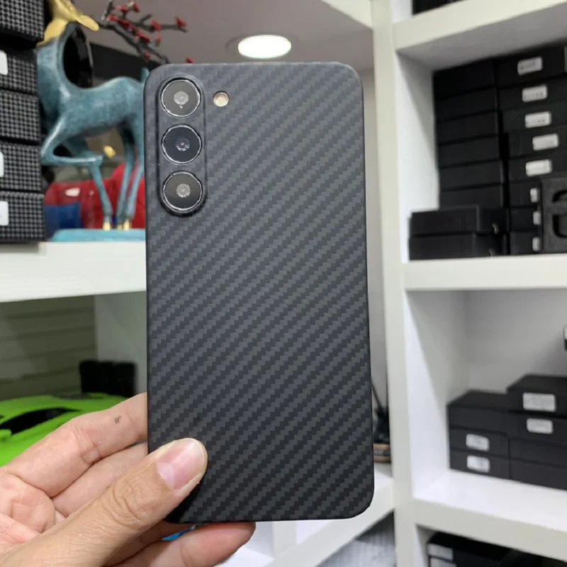 Deluxe 1500D Suitable for Samsung S23 Mobile Phone Case Aramid Fiber S23Plus Protective Case S23ultra Ultra Thin Case
