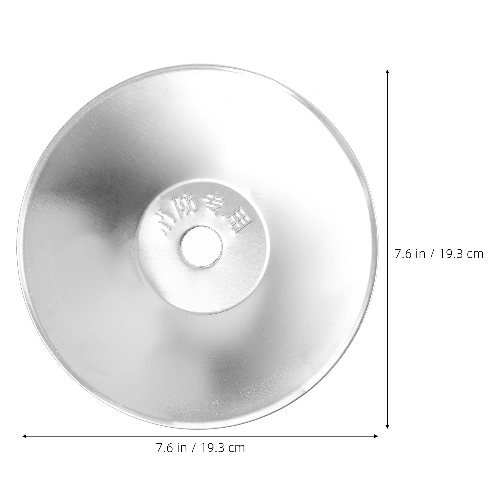 Fire Sprinkler Heat Collection Cover Plate Dn200 Large Metal Heat Absorbing Shield Fast Response Fire Protection Sprinkler Head