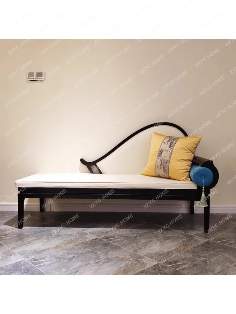 Modern Minimalist Bedroom Bed End Stool Art-Sofa Beauty Collapsed Chaise Longue Furniture