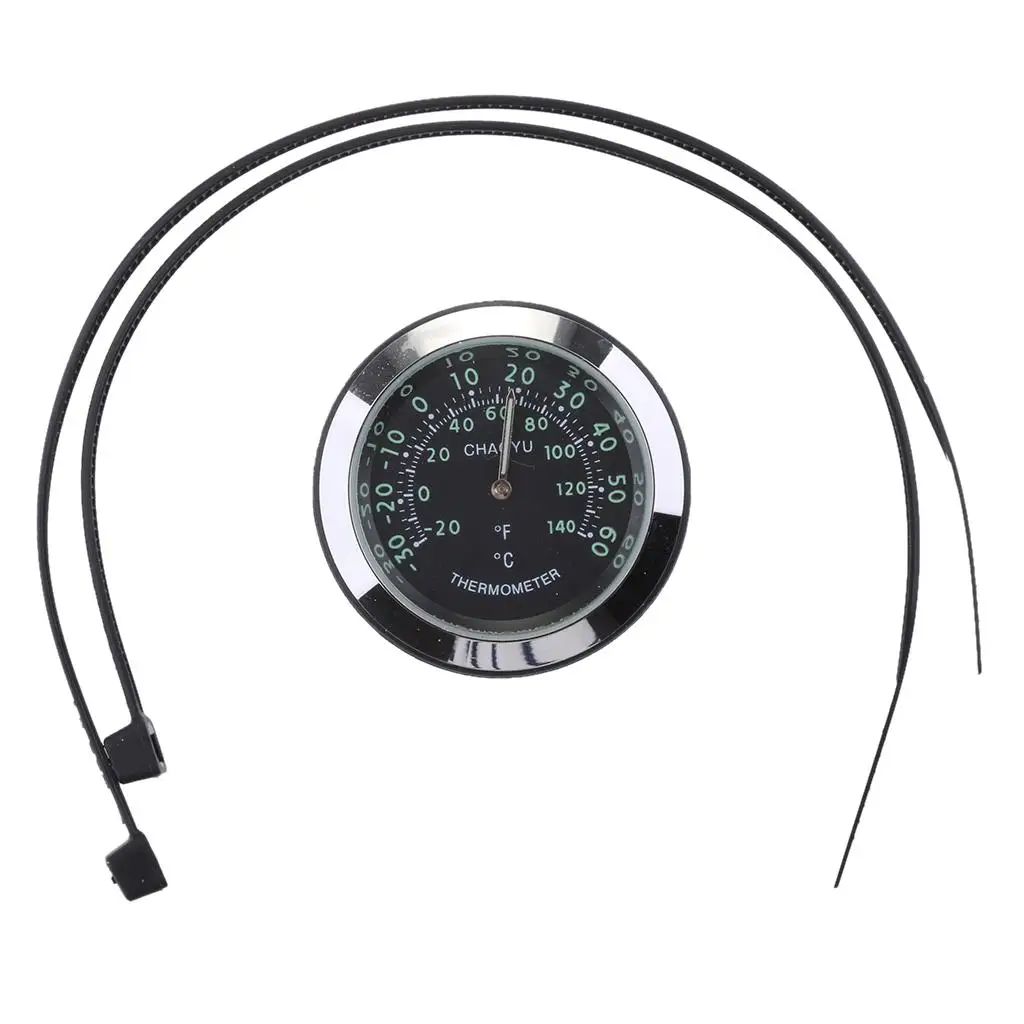 Universal Waterproof Motorcycle Motorbike Handlebar Temperature Thermometer Meter