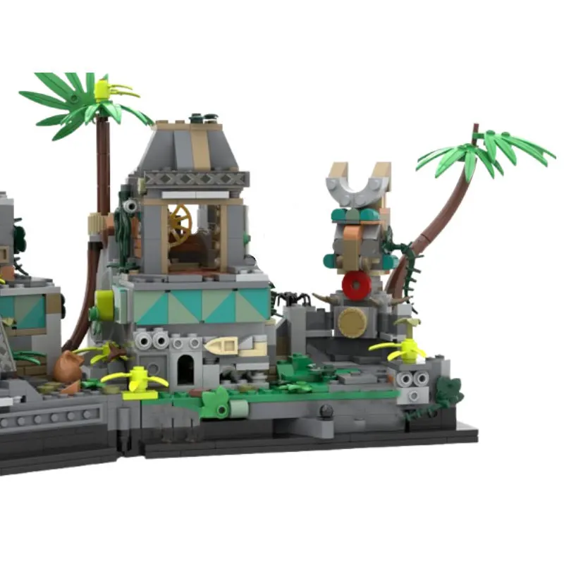 

MOC1322pcs Medieval architecture seaside castle small particle building block puzzle toy model gift set ornament