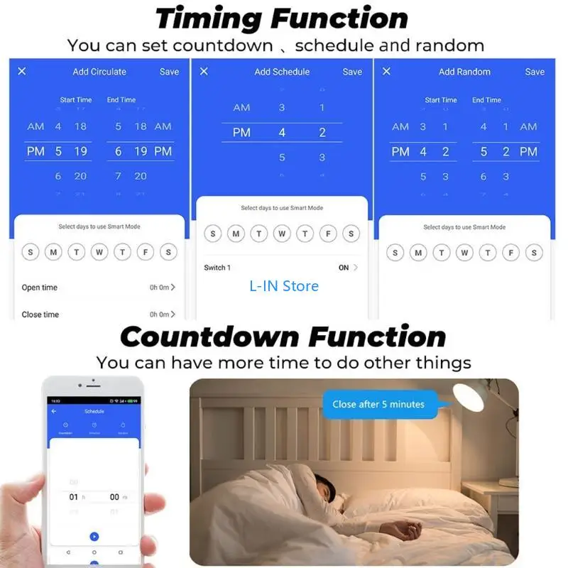 Zigbee for Smart Light Switches Модуль работает с Alexa для Google-Home