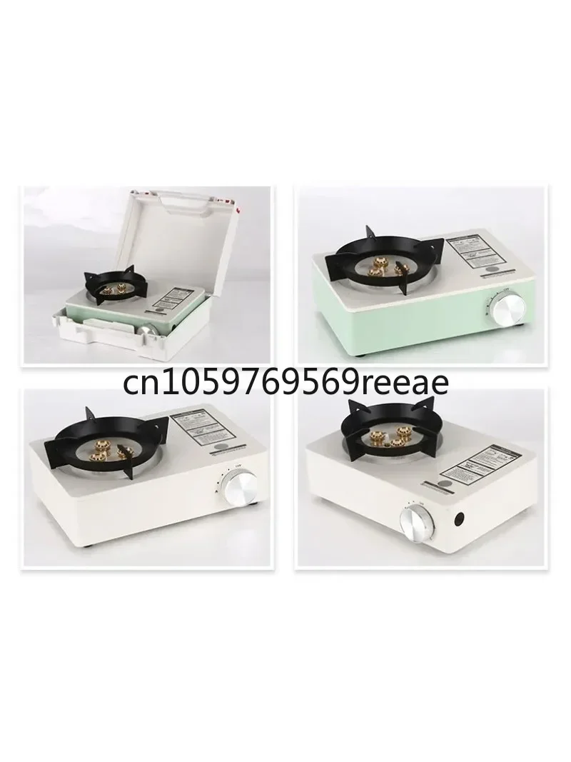 3.2kw outdoor portable rectangle barbecue picnic cooking mini butane burner oven camping gas stove