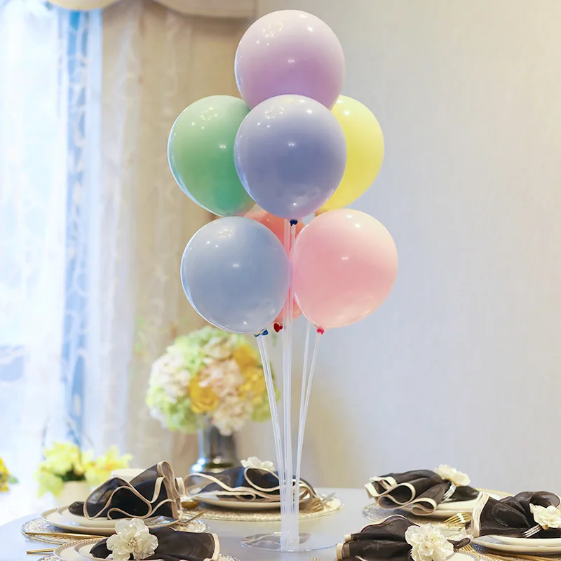 

1set Latex Balloon Holder Balloons Stand Column Metallic Balloons Baby Shower Kids Birthday Wedding Party Decoration Supply