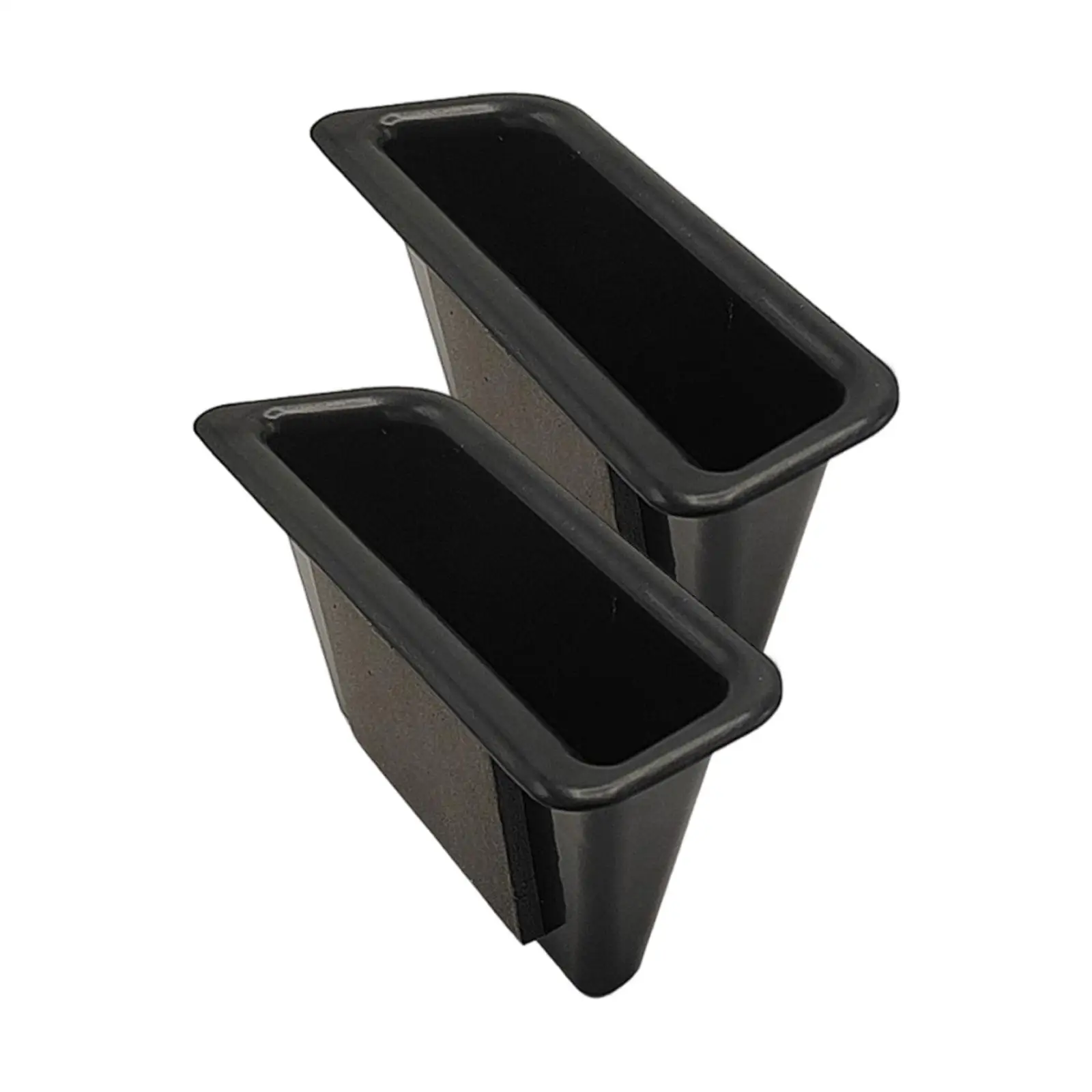 Door Side Storage Box Interior Accessories Handle Armrest Phone Holder Automotive Accessories Black