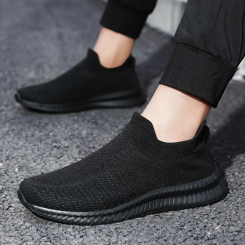 Men Sneakers Shoes For Men Lightweight Tenis Comfortable Mesh Breathable Casual Shoes Outdoor Walking Gym Shoes Size 39-46