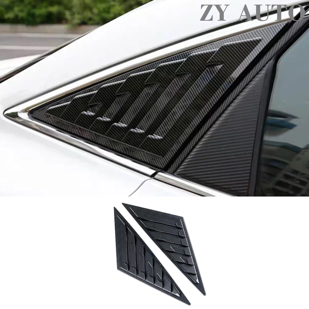 

For Toyota Avalon 2019-2023 Grille Shutter Vent Mesh Cover ABS Plastic Trim Styling Accessory
