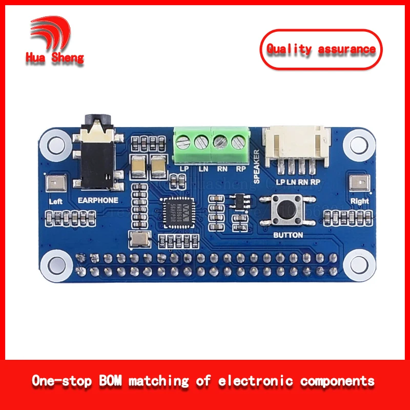 Wm8960 Raspberry Pi Audio Decoder Expansion Board I2S Interface Low Power Consumption