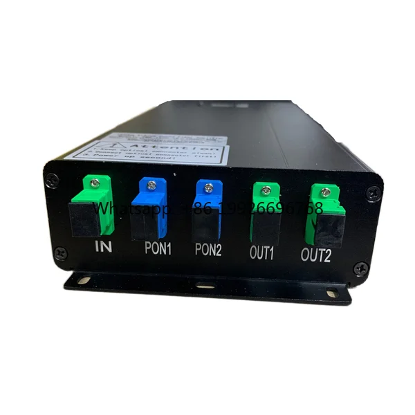 High Quality 1550nm Aluminum 4-Port 16DBM FTTH CATV Mini Optical Amplifier Withous WDM EDFA Fiber Optic