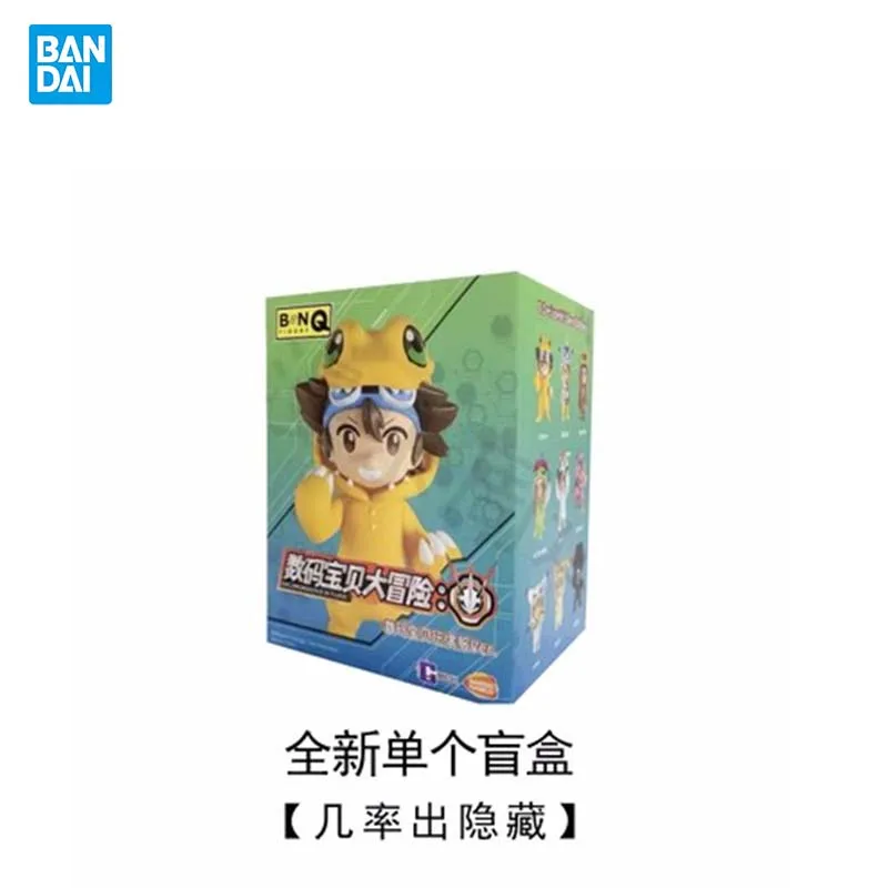 Bandai Digimon Gacha Capsule Blind Box First wave Takaishi Takeru Yagami Hikari Takenouchi Sora Anime Figure Toy for Collectors