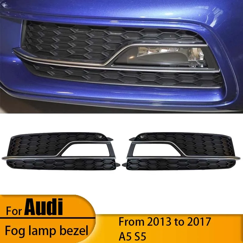 

For Audi A5 Fog Light Bezel 2013-2017 A5 S5 Front Bumper Grille 8T0807681K