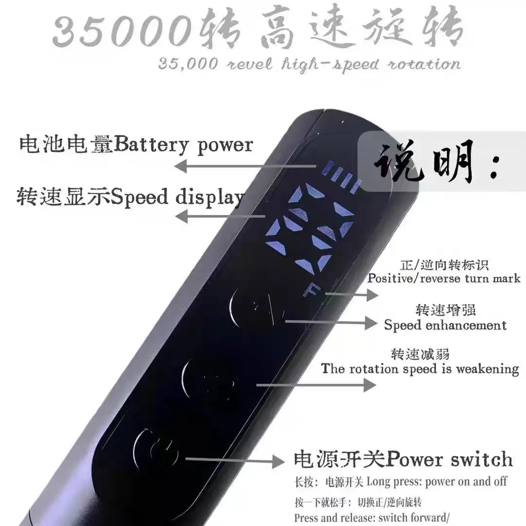 WXY X1 PRO Intelligent Charging Polish Pen with USB, Precision Grinding & Engraving Tool for Phone CPU IC Polishing Repair
