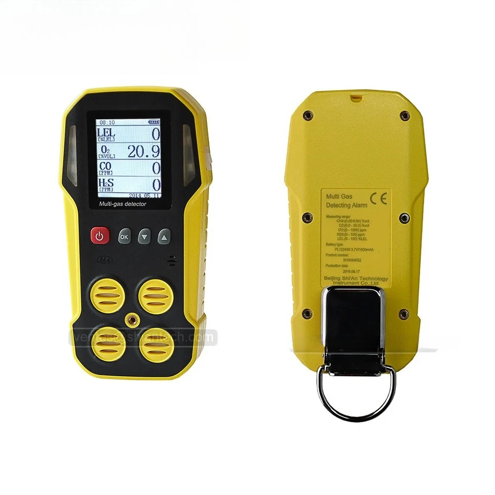 SA-M203 CD4 Data Logging Multi Gas Detector - 4 Gas LEL, CO, O2, H2S