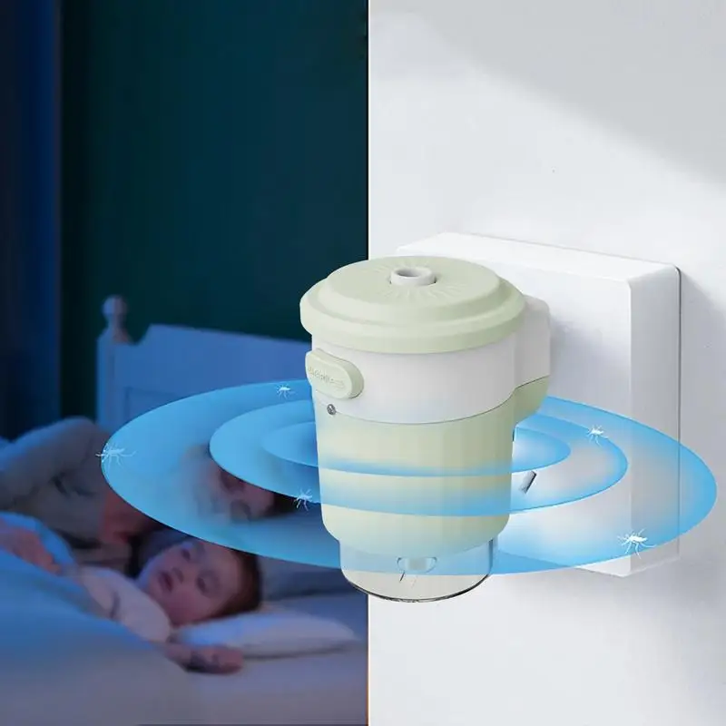 

Fly Repelling Device Gnat Control For Living Room Fly Repelling Solution Plug-In Portable Repeller Electric Gnat Control Device
