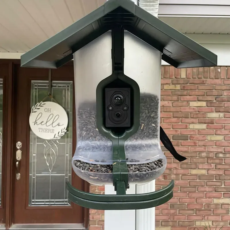 Bird watching high definition camera intelligent feeder bird watching outdoor