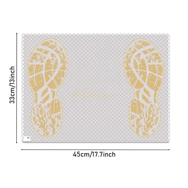 M5TC Antislip Basketball Grip Mat Nonslip Basketball Shoe Sticky Pad Courtside Basketball Sticky Mat để loại bỏ bụi bẩn