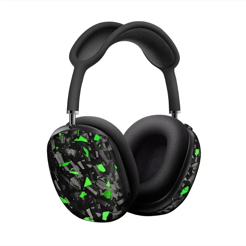 

High-quality rainbow forged carbon fiber hybrid design anti-drop reinforced housing for earphone corner protection