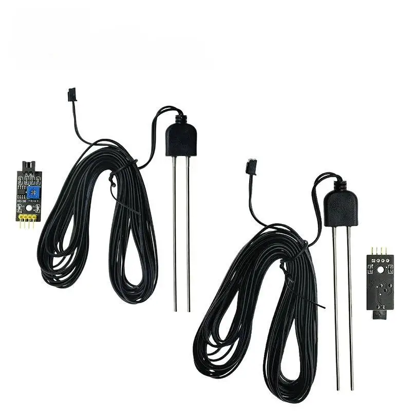 Capacitive Soil Moisture Sensor Kit With Relay Module For DIY Gardening Moisture Detection