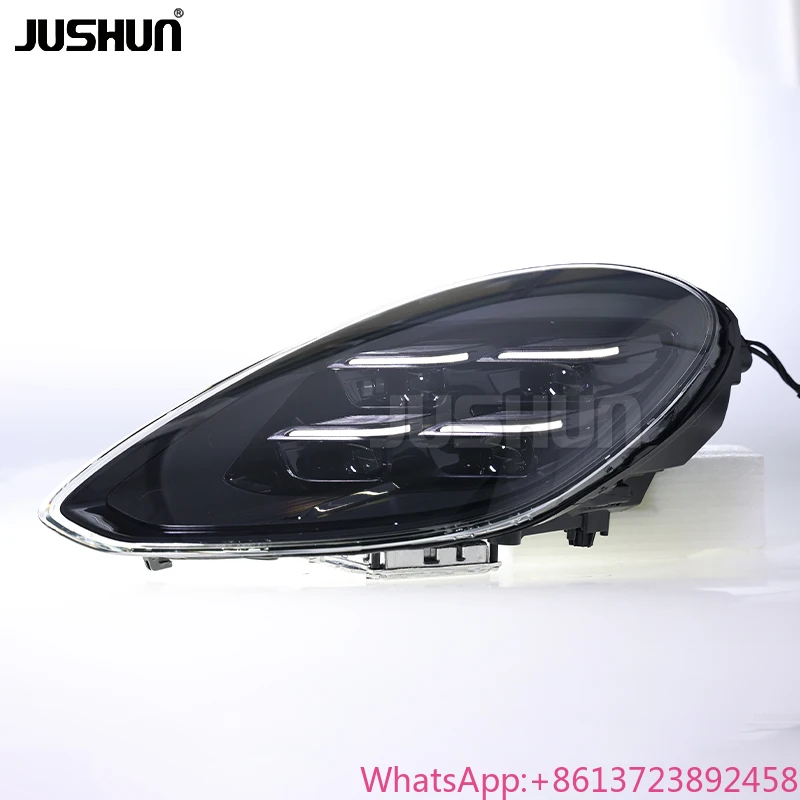

JUSHUN LED Headlight for Porsche Panamera 2018-2023 971.1 Upgrade to 2025 Style New Design Head Lights Plug and Play