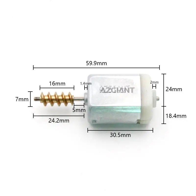 AZGIANT 12V Car Side Door Lock DC Motor Replacement For Mercedes Benz ML-Class ML320 ML350 GL-Class X164 GL450