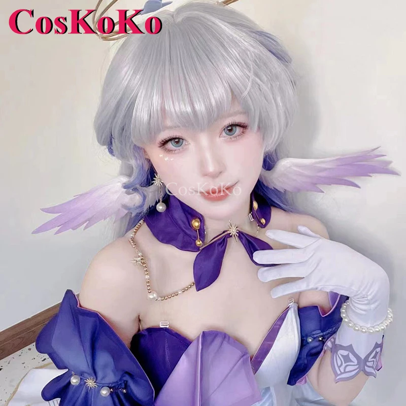 CosKocho-Robin Fantasia Cosplay, Jogo Honkai: Trilho Estrela, Doce lindo uniforme, Vestido, Festa de Halloween, Roupa de RPG, XS-XL, Novo