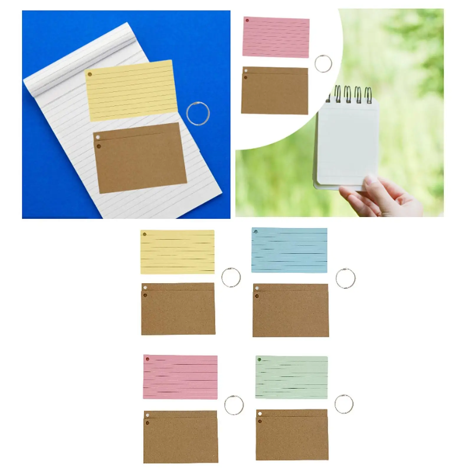 Заполняемые бумажные блокноты для записей, блокноты для записей, Заполняемые бумаги, домашние блокноты для записей