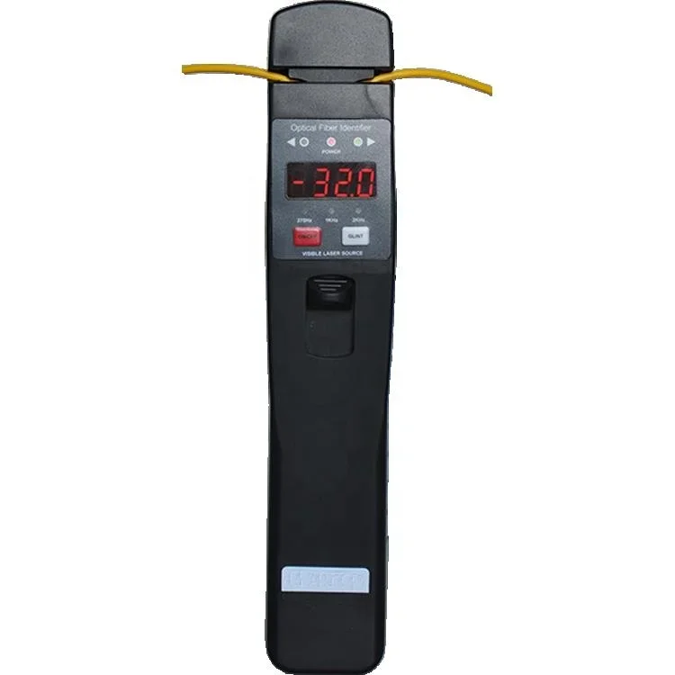Optical Fiber Identifier FTTH Live Active Trafic Signal Detector with 10mW VFL for 0.25/0.9/2.0/3.0mm Fiber Optic Cable