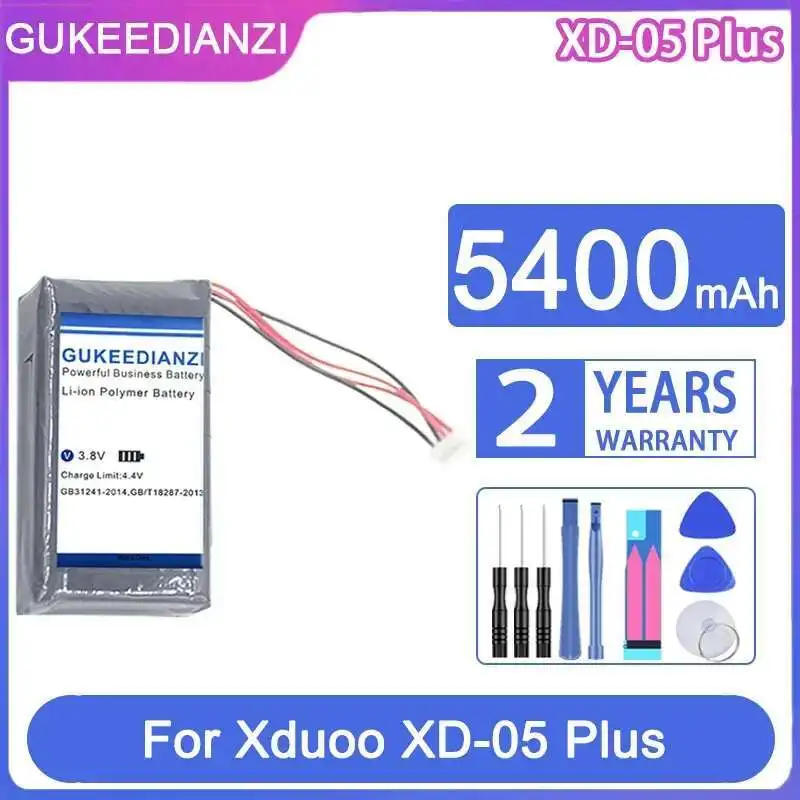 

For Xduoo XD-05 Plus High-Efficiency 5400Mah Audio Decoder Battery